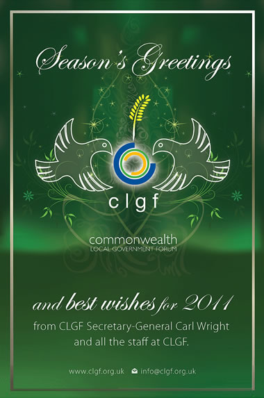 Season’s Greetings from Carl Wright and all at CLGF