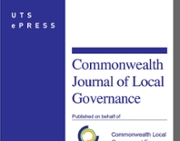 New edition of the Commonwealth Journal of Local Governance