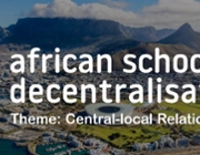 African School on Decentralisation 2026: Central-local relations