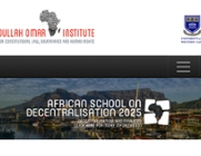 The African School on Decentralisation is back!
